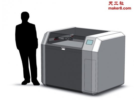 German RepRap将推超大尺寸专业级3D打印机