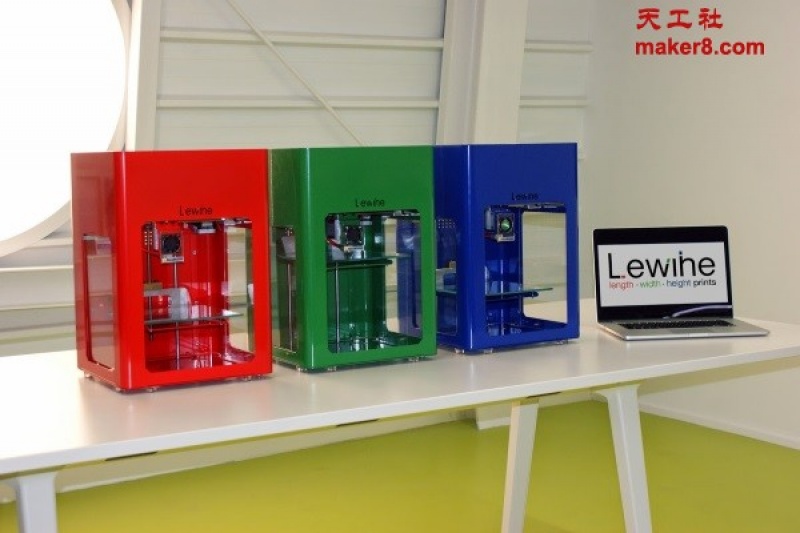 可直接打印柔性材料的Lewihe 3D打印机