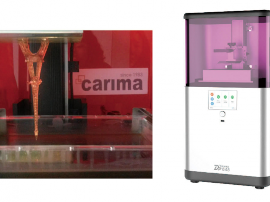 韩国Carima发布DLP 3D打印机 每小时可打印60厘米高