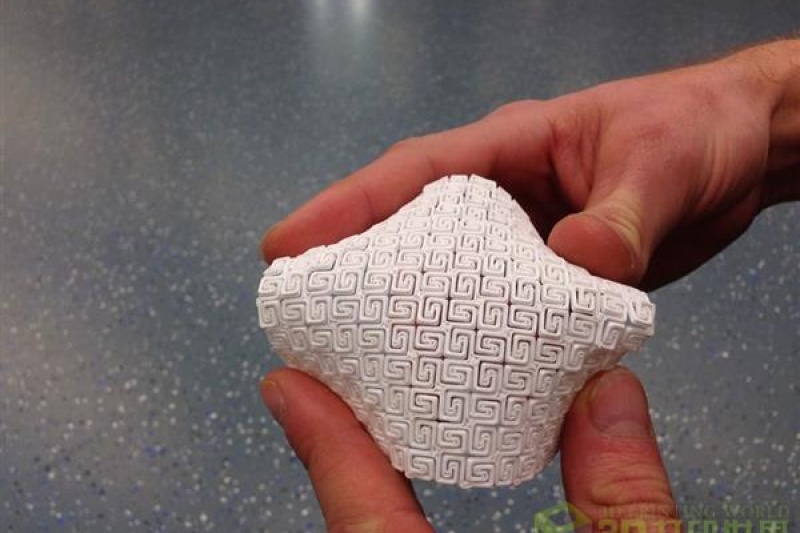 用料好不如用料巧 如何用硬质材料3D打印柔性对象？