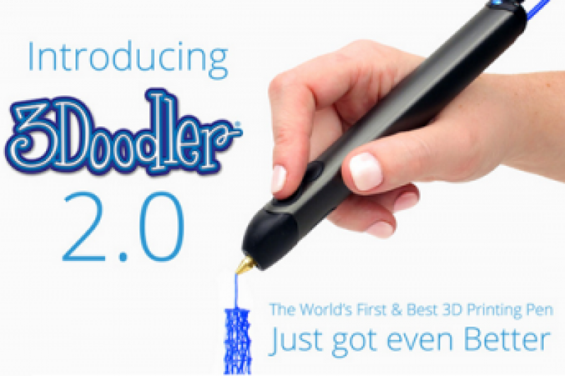 99美元一支！第二代3D打印笔3Doodler 2.0发起众筹