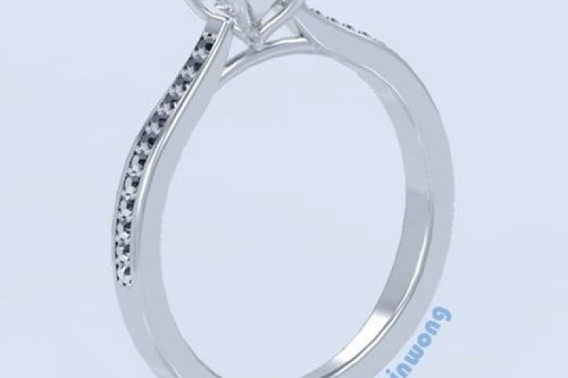 马来情圣用3D打印自制奢华订婚戒指