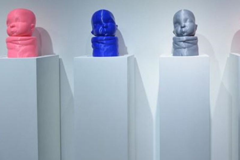 国内首次出现3D打印艺术展 雕塑艺术何去何从？