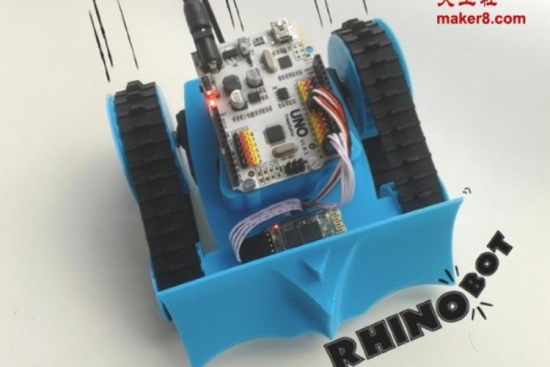 教您制作开源3D打印机器人Rhinobot