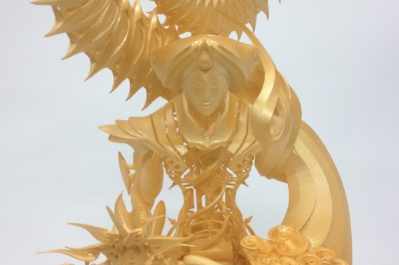 奇炫动漫风 日本艺术家欲3D打印百尊大型佛像