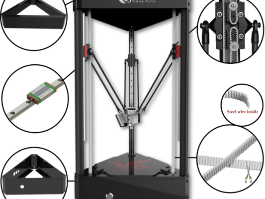 首台国产All-in-one 3D打印机Ares开启众筹