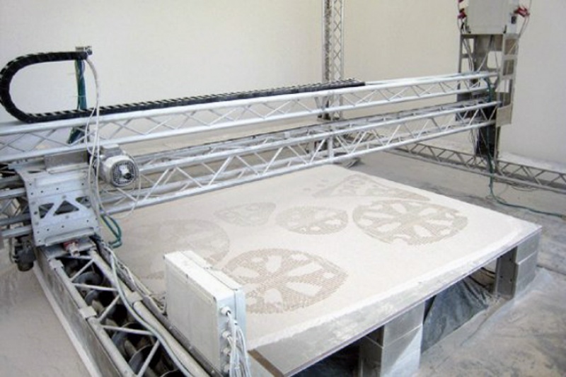 Dini兄弟推出大型石材3D打印机Desmanera