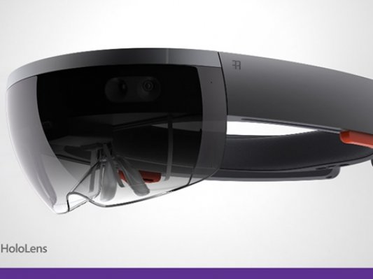 微软发布惊世之作：HoloLens全息眼镜