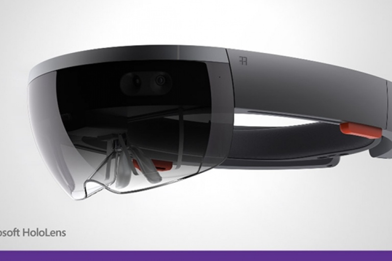 微软发布惊世之作：HoloLens全息眼镜