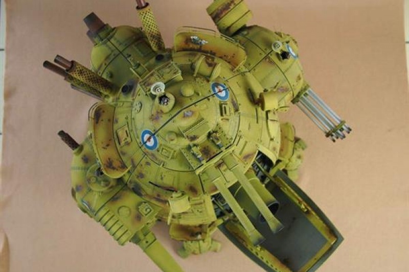 【神级造物】3D打印一个多功能的可行走坦克机器人