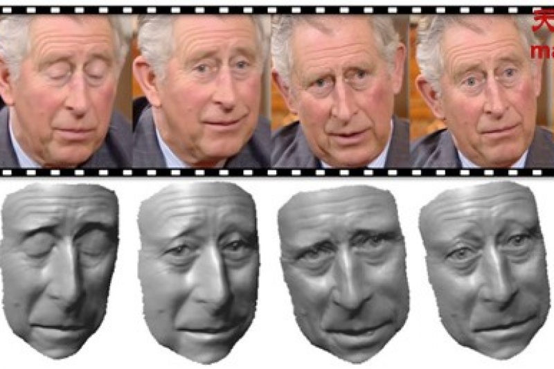 科学家开发出准确捕捉表情的3D建模新方法