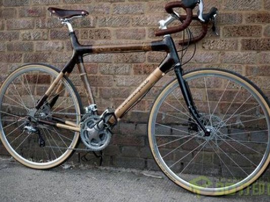 荷兰自行车爱好团队开发出3D打印的竹质自行车