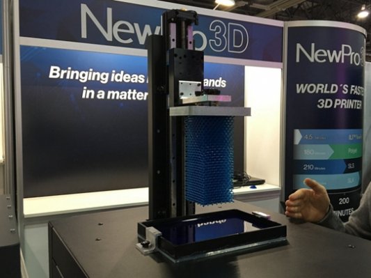 高速3D打印竞技：加拿大NewPro3D推出ILI技术