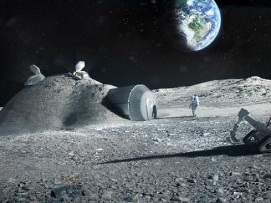 欧航局计划3D打印月球村抛弃空间站