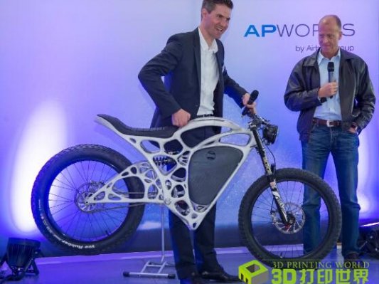 世界首辆3D打印摩托车限量发售：5万欧