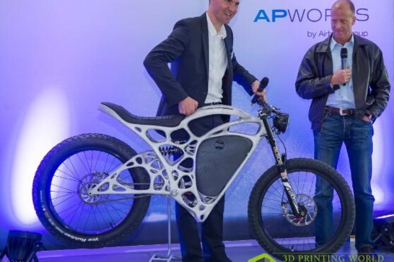 世界首辆3D打印摩托车限量发售：5万欧