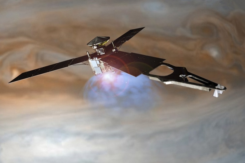 首个使用3D打印部件航天器Juno成功进入木星轨道