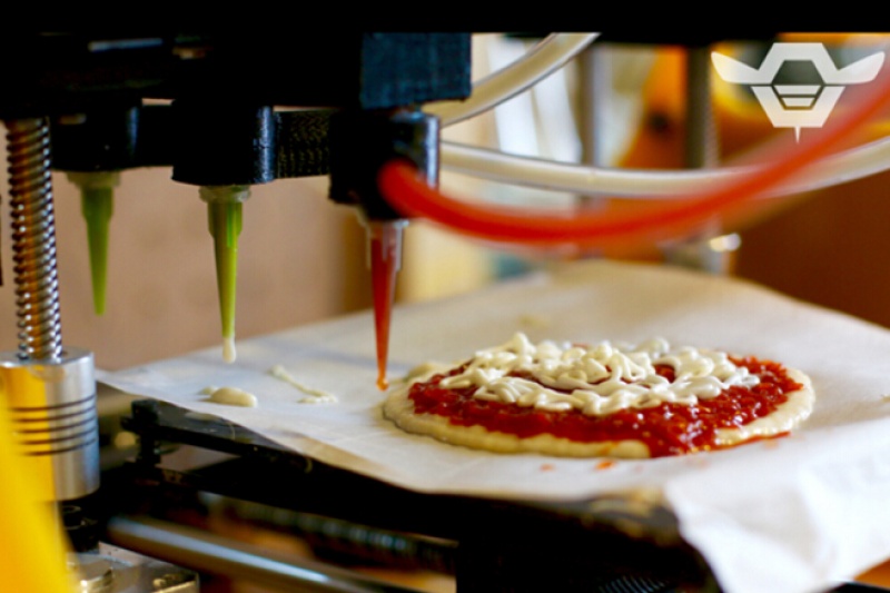 当全球首家3D打印披萨公司遇上顶级大厨