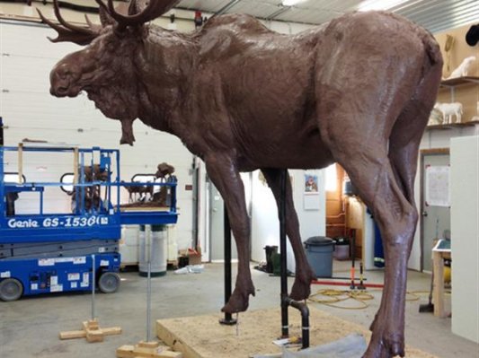 原来大型青铜雕塑创作是这样用到3D打印的！【图解】