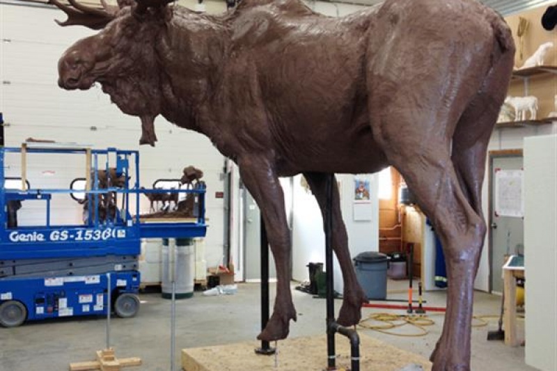 原来大型青铜雕塑创作是这样用到3D打印的！【图解】