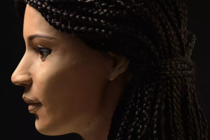 科学家用3D打印恢复埃及千年木乃伊美丽容颜