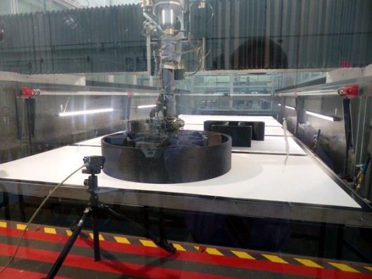 ORNL 5米长3D打印部件将获世界最大吉尼斯纪录