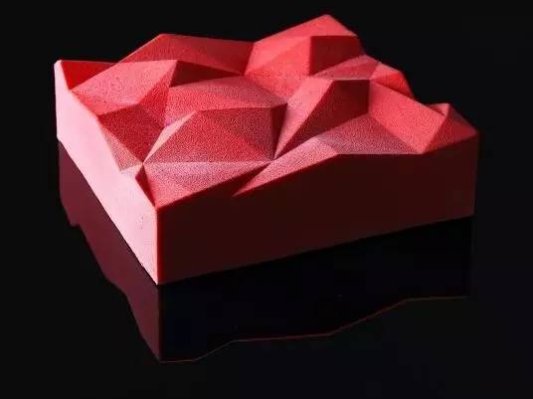 美出新高度 这才是3D打印蛋糕该有的精致！