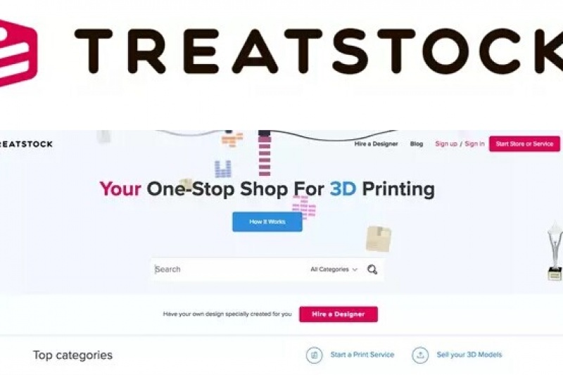 弘瑞成为Treatstock在中国的首个3D打印服务中心