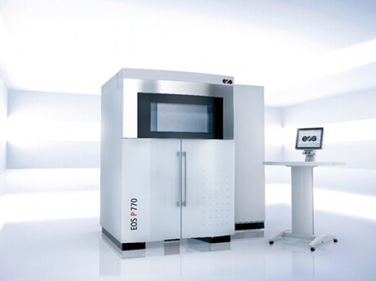 EOS首次发布高分子塑料激光烧结系统EOS P 770：可打印一米长部件