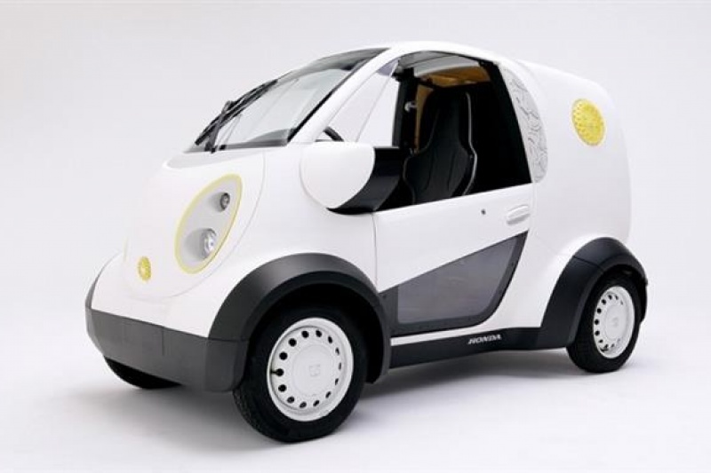 日本第一辆Q萌迷你3D打印车 用来运糖果