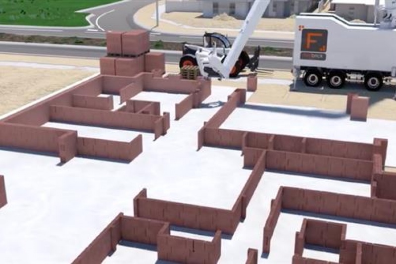 搬砖的恐失业，用3D打印砌砖的机器人已获澳大利亚政府批准工作