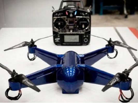 这架无人机直接从3D打印机出来就可以升空了