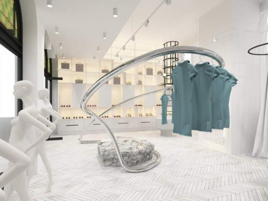 3D打印走进大牌服装店  打造不可思议的钢质衣架