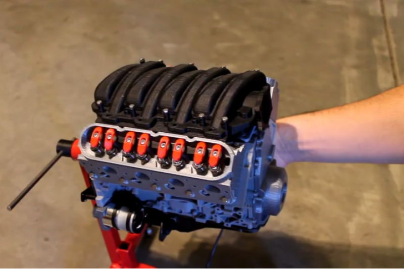 霸气！大神使用3D打印机制造雪佛兰Camaro引擎