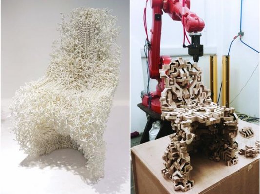 3D打印助力家具离散制造：这些椅子美上天了