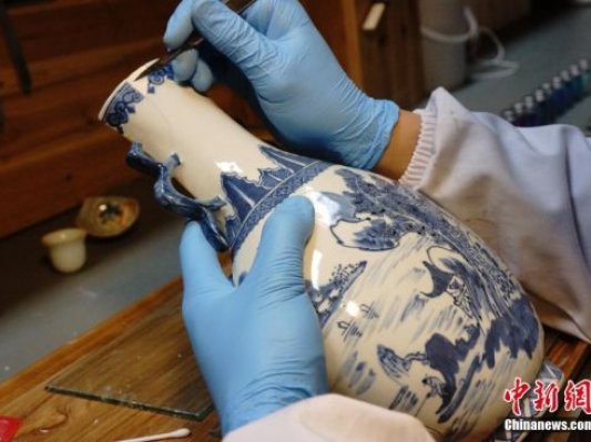 景德镇古陶瓷修复技艺 从传承古法到3D打印