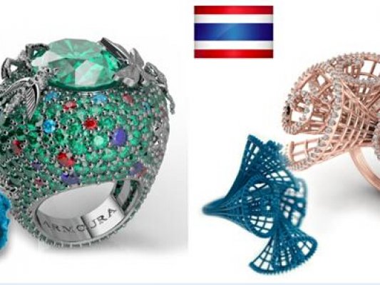 闪耀巴塞尔珠宝设计2017：这些3D打印珠宝美炸了