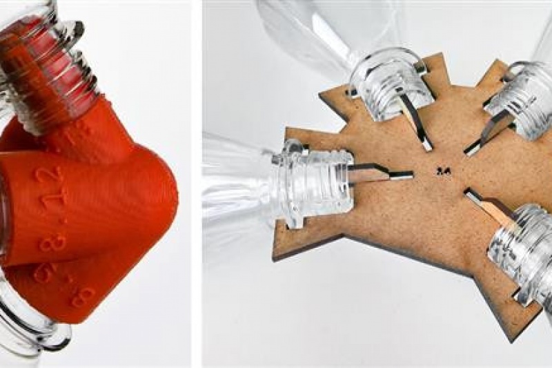 3D打印迷你连接器，居然可以让塑料瓶摇身一变成……
