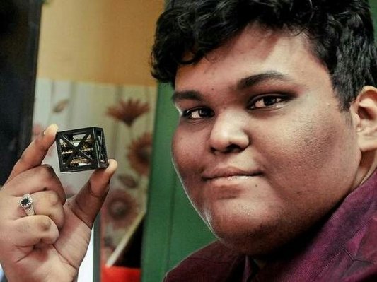 别人的18岁——印度少年3D打印世界上最轻的卫星，将由NASA发射上太空