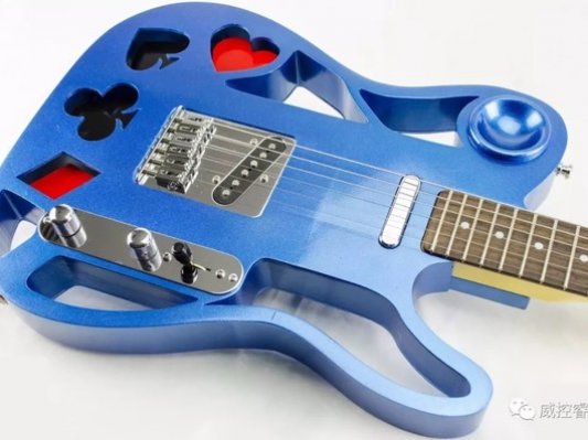 这把电吉他整个琴体都是3D打印的，确定不来一曲吗？