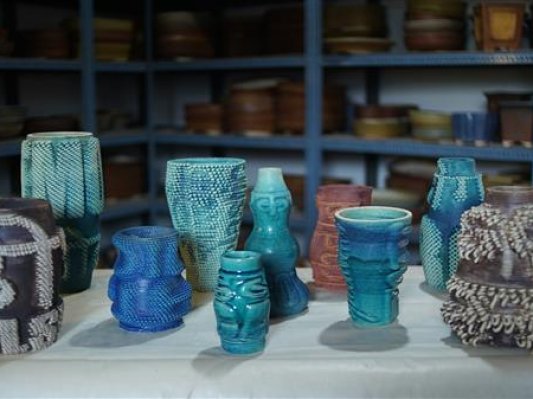 谷歌在印度展出10个3D打印花瓶，纪念未来文物