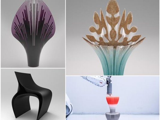 即将在世界级家具和设计展览会展出的3D打印椅子，你不想试坐一下吗？