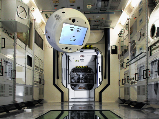 外表蠢萌，首个3D打印AI机器人西门将在太空服役