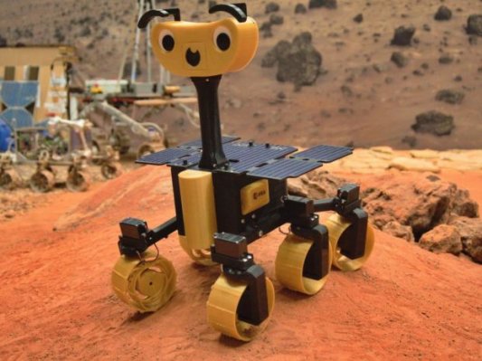 ExoMy：一款你可以用3D打印部件自己建造火星车模型