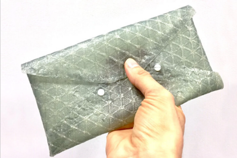 将丝绸制成皮革：可3D打印出来和回收