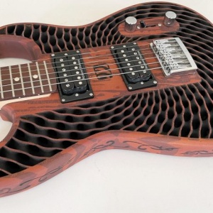 用3D打印一把神奇的真·木吉他
